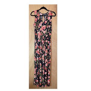 Women's‎ Floral Sleeveless Jumpsuit Size Small